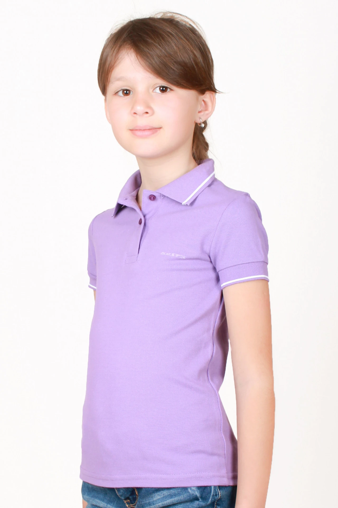 Футболка-поло дівчача