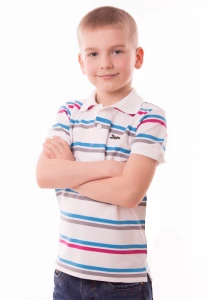 Футболка-поло хлопчача